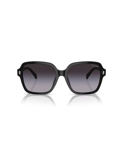 Ralph Lauren Square Frame Sunglasses - Black