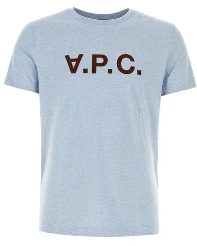 A.P.C. T-shirt - Blue