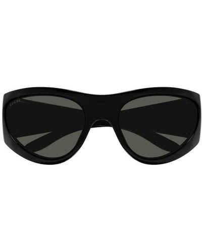 Gucci Cat-eye Frame Sunglasses - Black