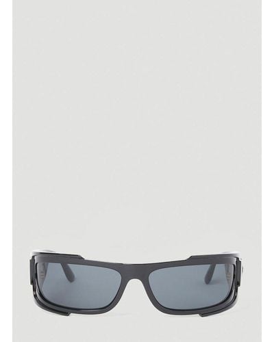 Versace Rectangular Frame Sunglasses - Grey