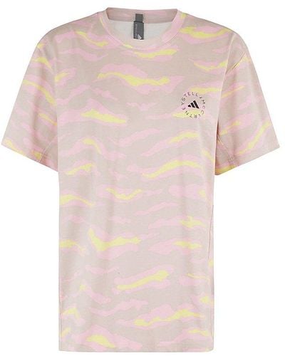 adidas By Stella McCartney Truecasuals Printed T-shirt - Pink
