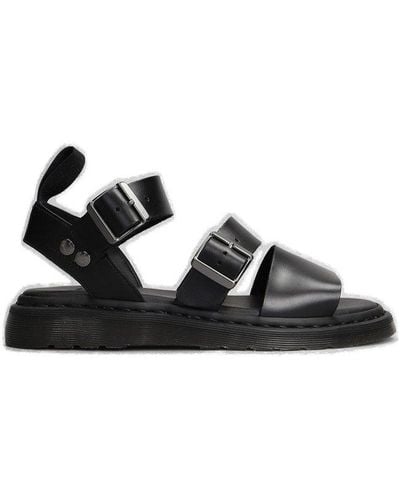 Dr. Martens Gryphon Brando Gladiator Sandals - Black
