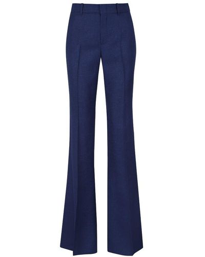 Gucci Tailored Flared Pants - Blue