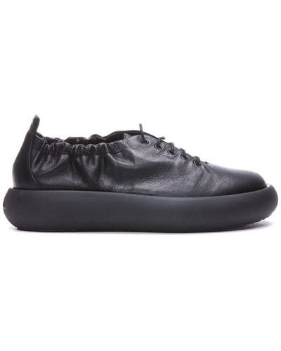 Vic Matié Round-toe Lace-up Sneakers - Gray