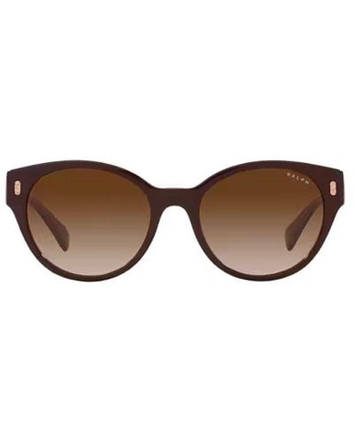 Ralph Lauren Round Frame Sunglasses - Brown