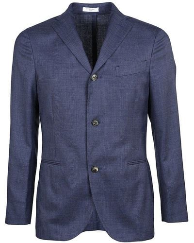 Boglioli Single-breasted Tailored Suit - Blue