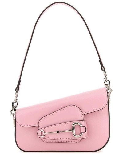 Gucci Horsebit 1955 Mini Shoulder Bag - Pink