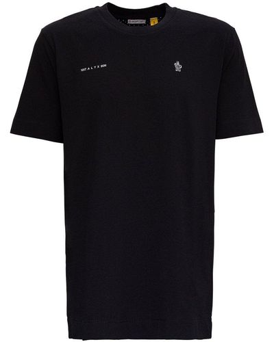 Moncler Genius Moncler X 1017 Alyx 9sm Logo Printed T-shirt - Black