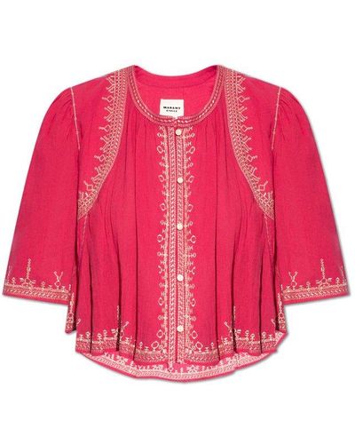 Isabel Marant 'perkins' Shirt, - Pink