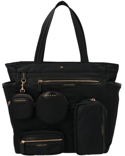 Anya Hindmarch Multi-pouch Tote Bag - Black