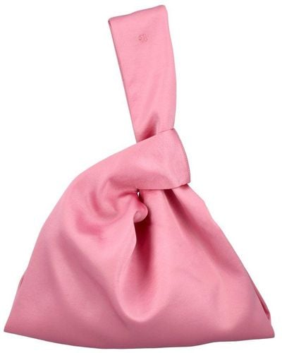 Nanushka Jen Wristlet Clutch Bag - Pink