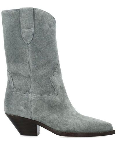 Isabel Marant Pull-on Western Boots - Grey