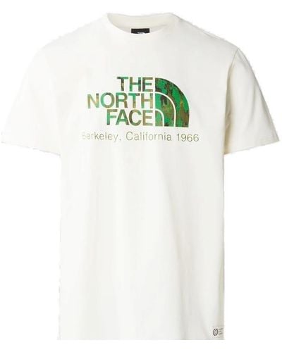 The North Face Logo-printed Crewneck T-shirt - White