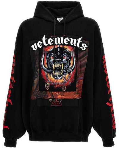 Vetements Motorhead Sweatshirt - Black