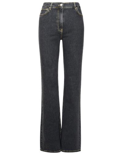 Moschino Jeans High Wiast Denim Jeans - Blue