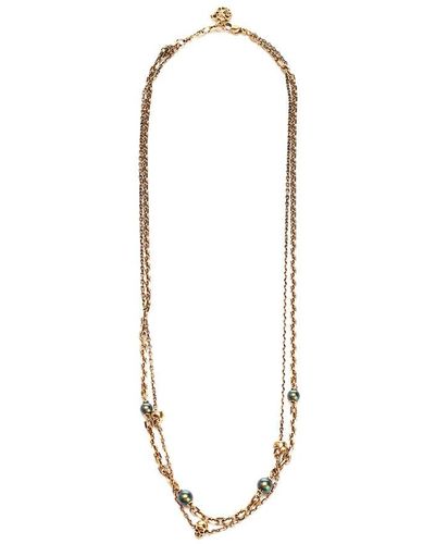 White Alexander McQueen Necklaces for Women Lyst Australia