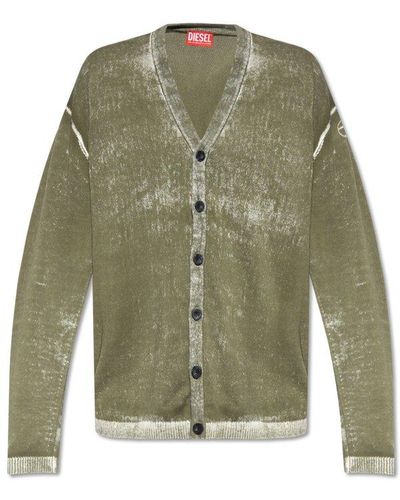 DIESEL ‘K-Larence-Cardigan-B’ Cardigan, ' - Green