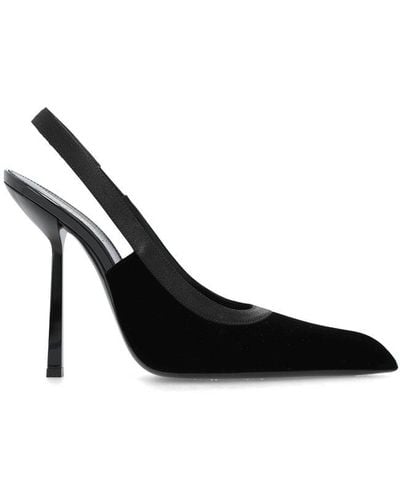 Saint Laurent Victoire Slingback Court Shoes - Black