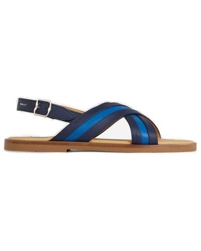 Bally Two Toned Sandals - Blue