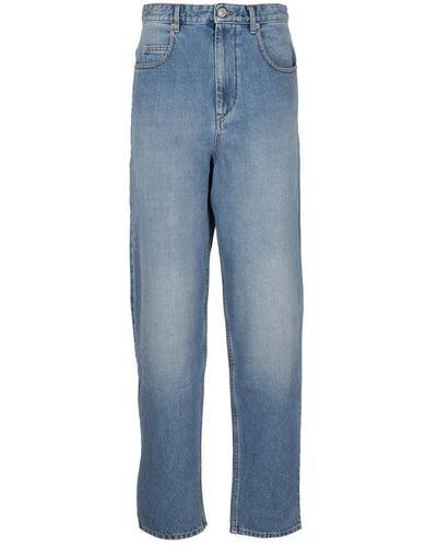 Isabel Marant Corsy Straight-leg Jeans - Blue