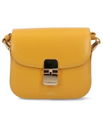 A.P.C. Grace Mini Bag - Yellow