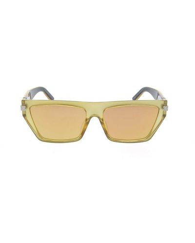 Givenchy Rectangle Frame Sunglasses - Metallic