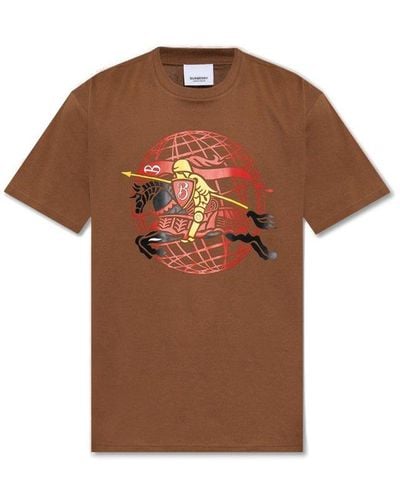 Burberry T-Shirt - Brown