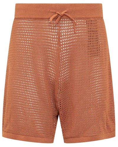 Nanushka Fico Shorts - Orange