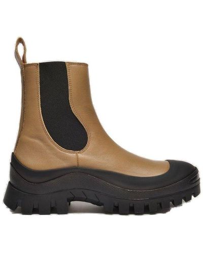 Rejina Pyo Imogen Round-toe Boots - Brown