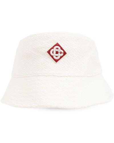 Casablancabrand Logo Patch Bucket Hat - Pink