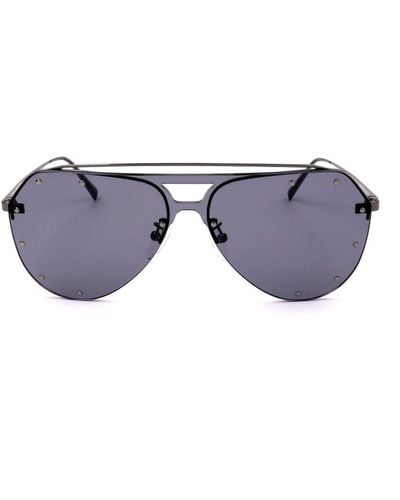 Zadig & Voltaire Aviator Frame Sunglasses - Black