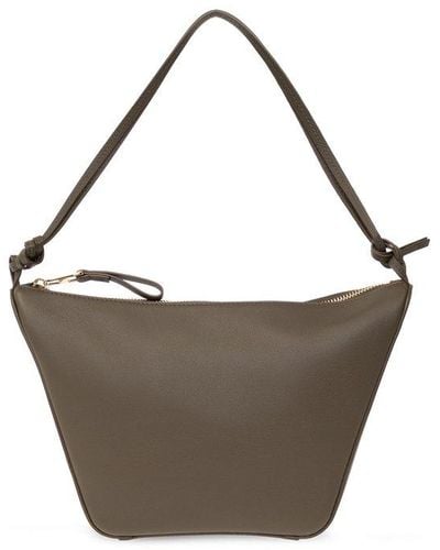 Loewe 'Hammock Hobo Mini' Shoulder Bag - Brown