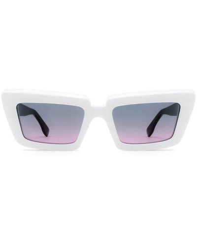 Retrosuperfuture Square Frame Sunglasses - White