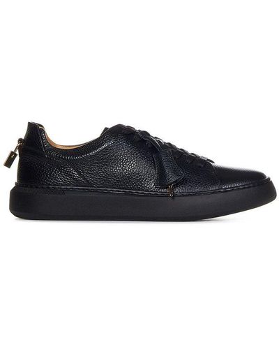 Buscemi Round-toe Low-top Trainers - Black