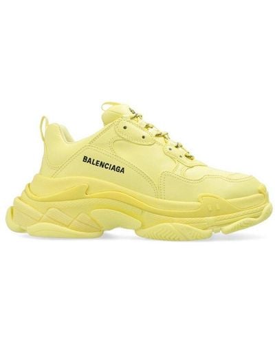 Balenciaga Triple S Sneakers - Yellow