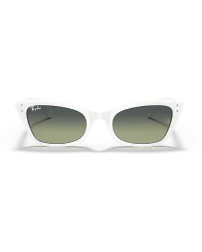 Ray-Ban Lady Burbank Cat-eye Frame Sunglasses - Green