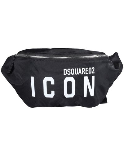 DSquared² Icon Logo Belt Bag - Men - Black