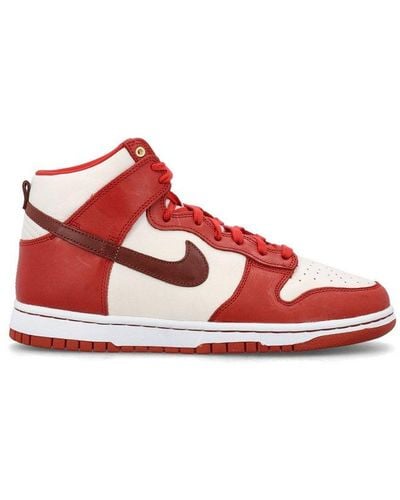 Nike Dunk High Lxx Trainer - Red
