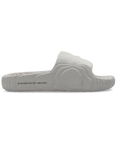 adidas Originals Adilette 22 Slip-on Slides - Grey