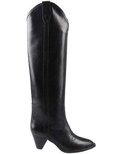 Isabel Marant Lihana 65mm Knee-high Boots - Black