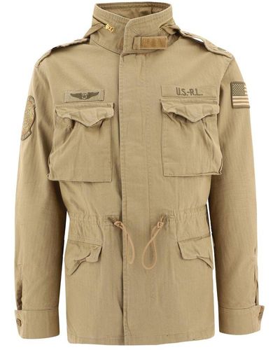 Polo Ralph Lauren Combat Field Jacket - Natural