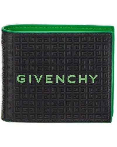 Givenchy Logo Wallet - Green