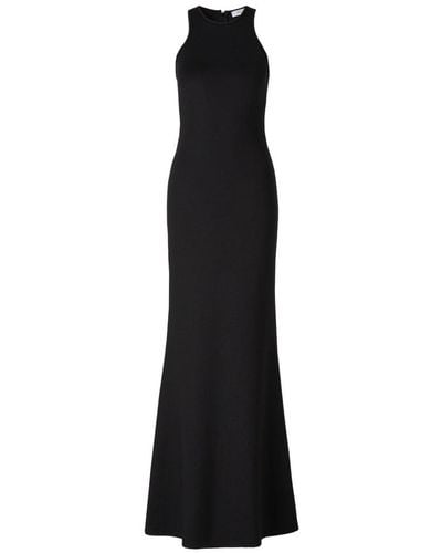 Max Mara Neoprene Knitted Dress - Black