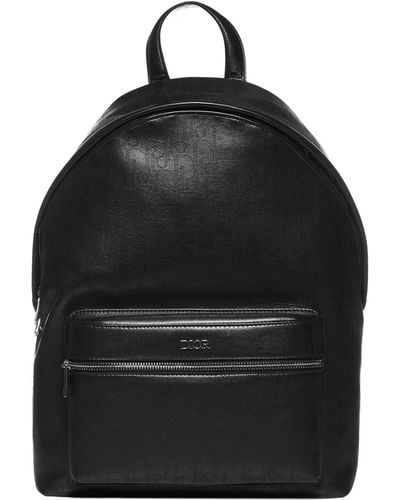 Dior Rider Oblique Galaxy Backpack - Black