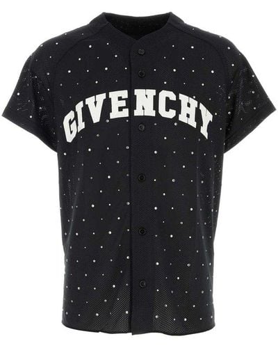 Givenchy College Baseball Shirt - Black