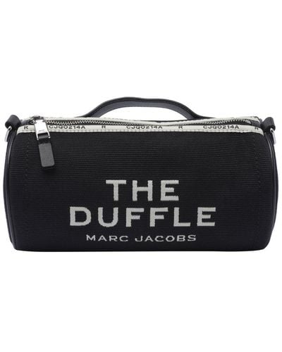 Marc Jacobs The Jacquard Zipped Duffle Bag - Black