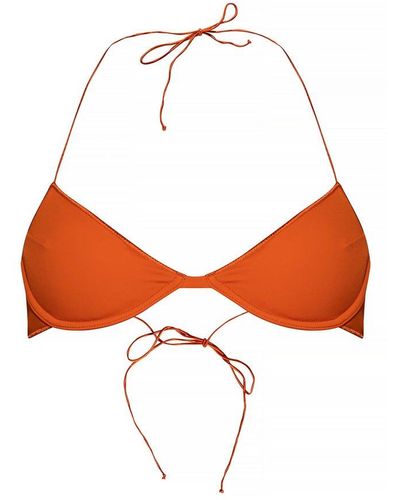 Oséree Swimsuit Top - Orange