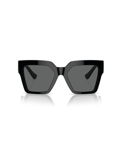 Versace Eyewear Butterfly-frame Sunglasses - Gray