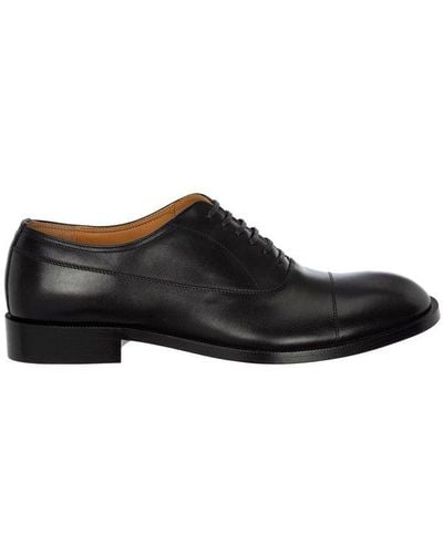 Maison Margiela Round Toe Oxford Shoes - Black