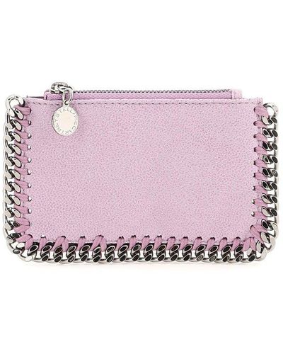 Stella McCartney Falabella Zipped Cardholder - Pink